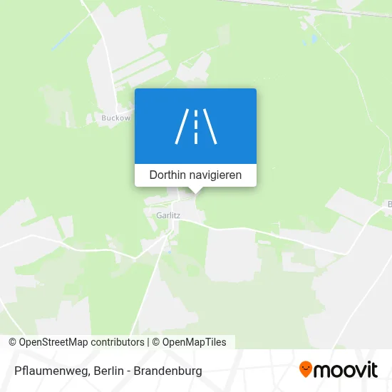 Pflaumenweg Karte