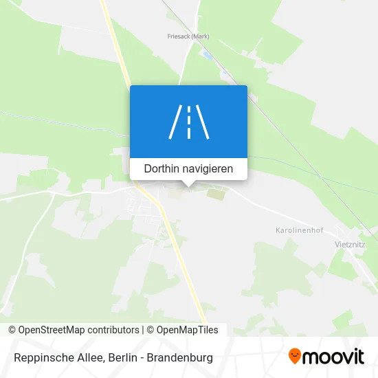 Reppinsche Allee Karte