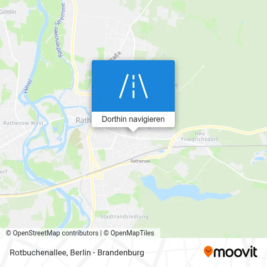 Rotbuchenallee Karte