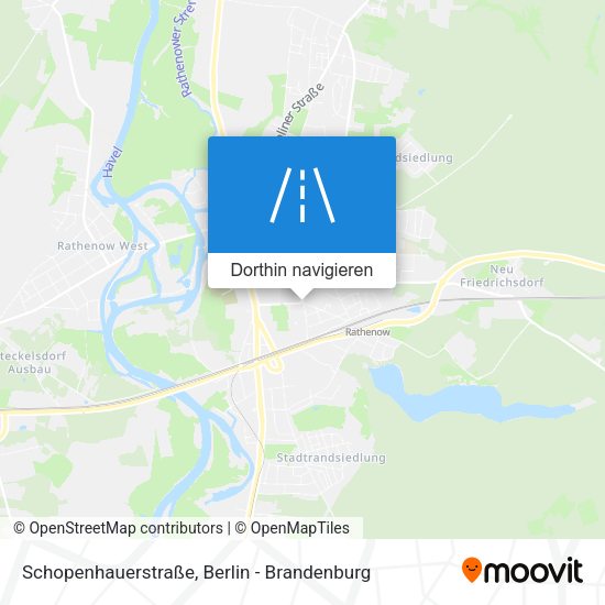 Schopenhauerstraße Karte