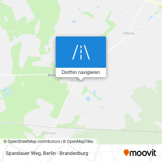 Spandauer Weg Karte