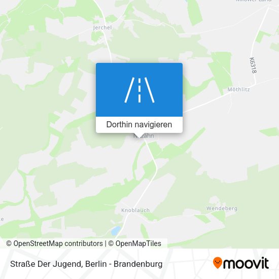 Straße Der Jugend Karte