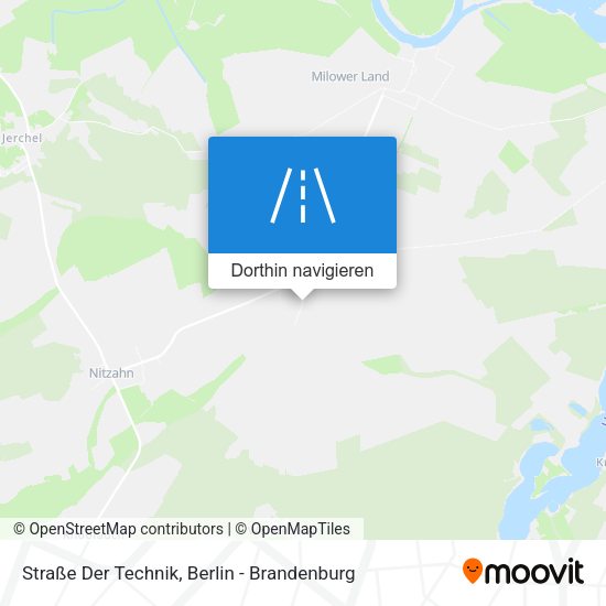 Straße Der Technik Karte