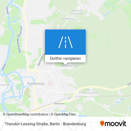 Theodor-Lessing-Straße Karte