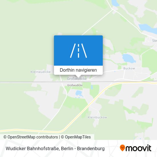 Wudicker Bahnhofstraße Karte
