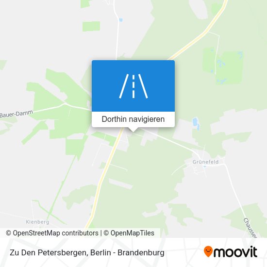 Zu Den Petersbergen Karte