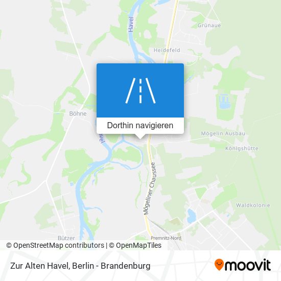 Zur Alten Havel Karte