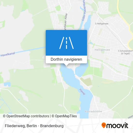 Fliederweg Karte