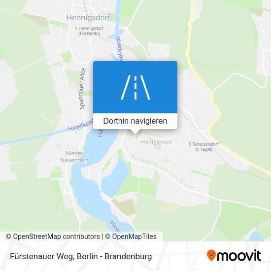 Fürstenauer Weg Karte