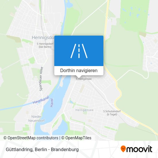 Güttlandring Karte