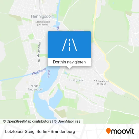 Letzkauer Steig Karte