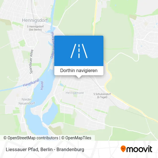 Liessauer Pfad Karte