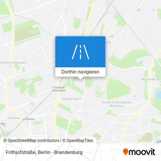 Frithjofstraße Karte