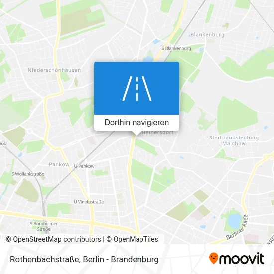 Rothenbachstraße Karte