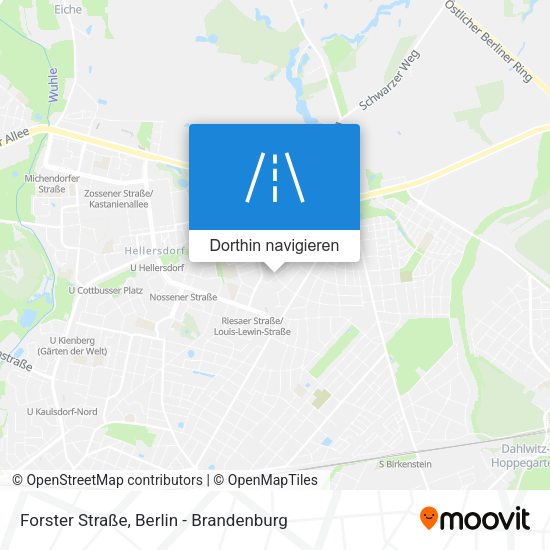 Forster Straße Karte