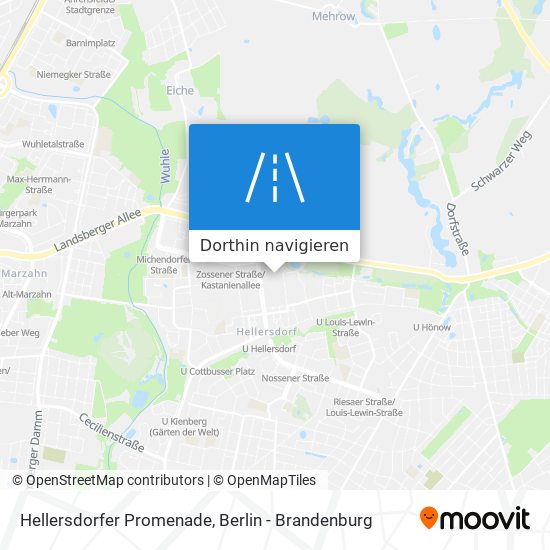 Hellersdorfer Promenade Karte