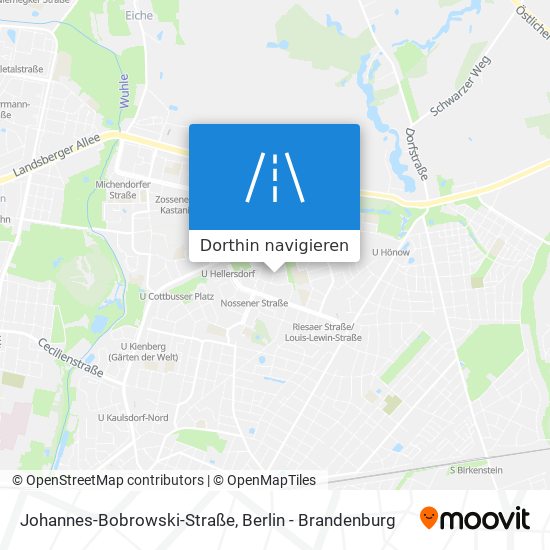 Johannes-Bobrowski-Straße Karte