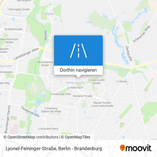 Lyonel-Feininger-Straße Karte