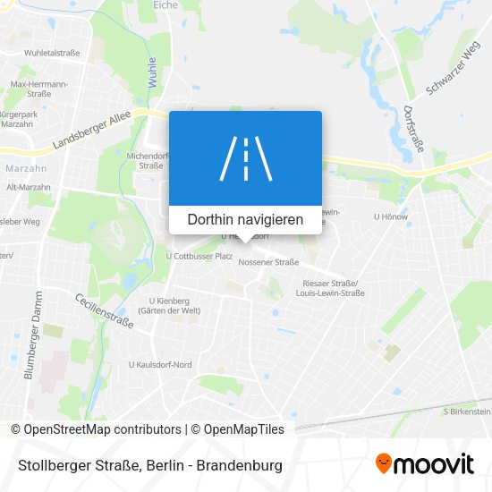 Stollberger Straße Karte