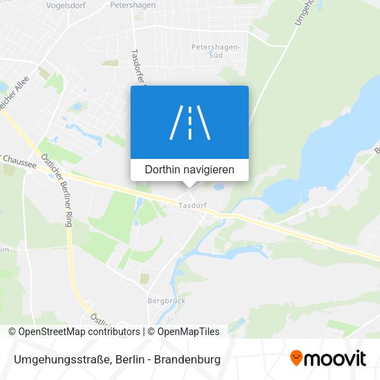 Umgehungsstraße Karte