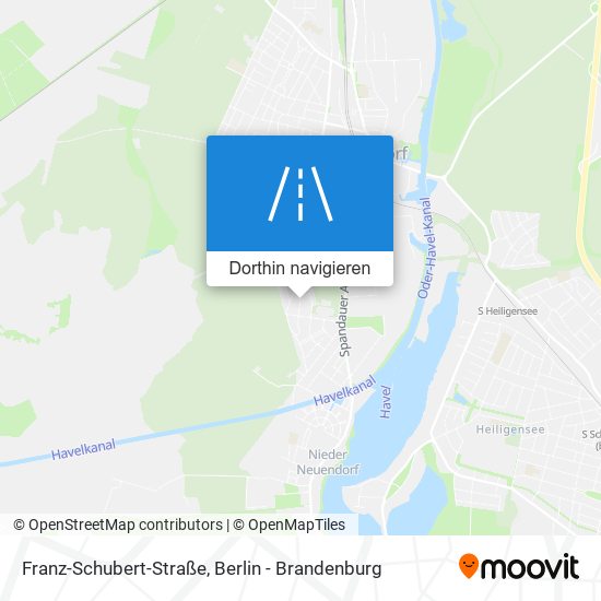 Franz-Schubert-Straße Karte