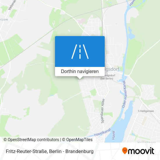 Fritz-Reuter-Straße Karte