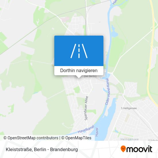 Kleiststraße Karte