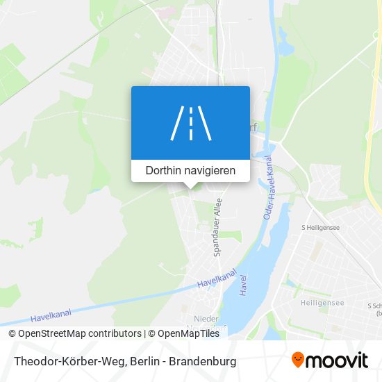 Theodor-Körber-Weg Karte