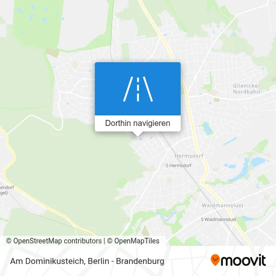 Am Dominikusteich Karte