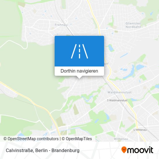 Calvinstraße Karte