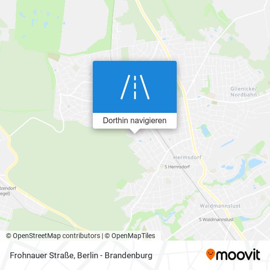 Frohnauer Straße Karte