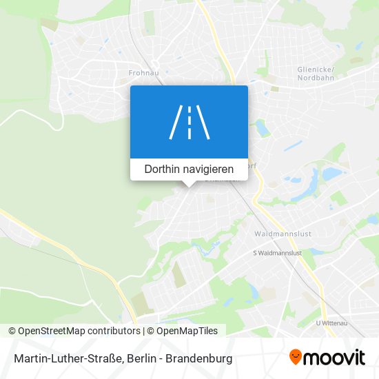 Martin-Luther-Straße Karte