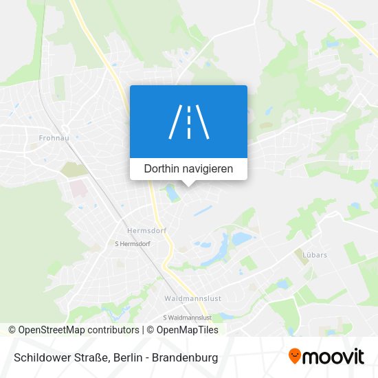 Schildower Straße Karte