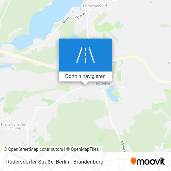 Rüdersdorfer Straße Karte