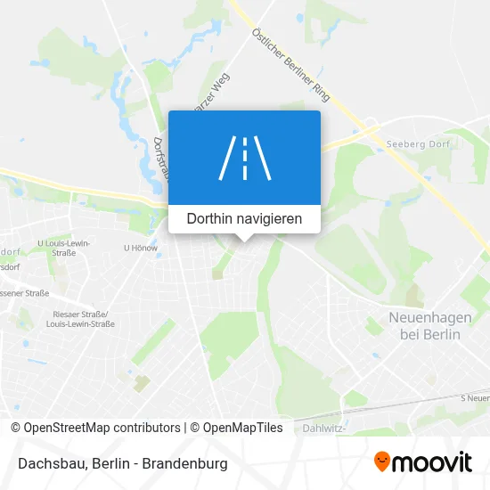 Dachsbau Karte