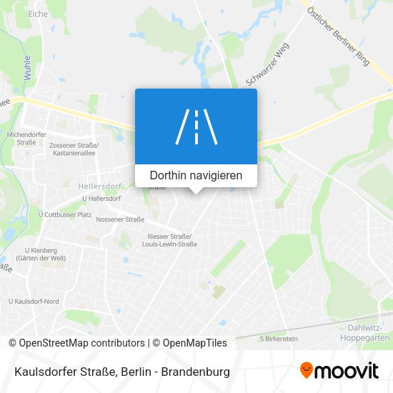 Kaulsdorfer Straße Karte