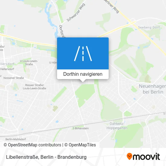 Libellenstraße Karte