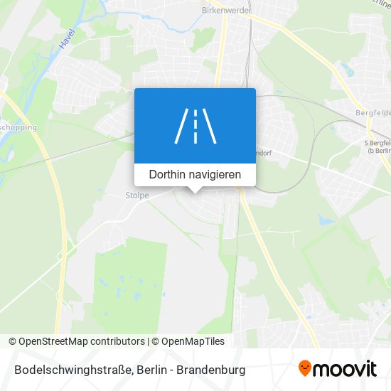 Bodelschwinghstraße Karte