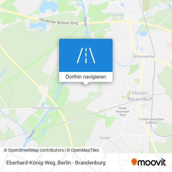 Eberhard-König-Weg Karte