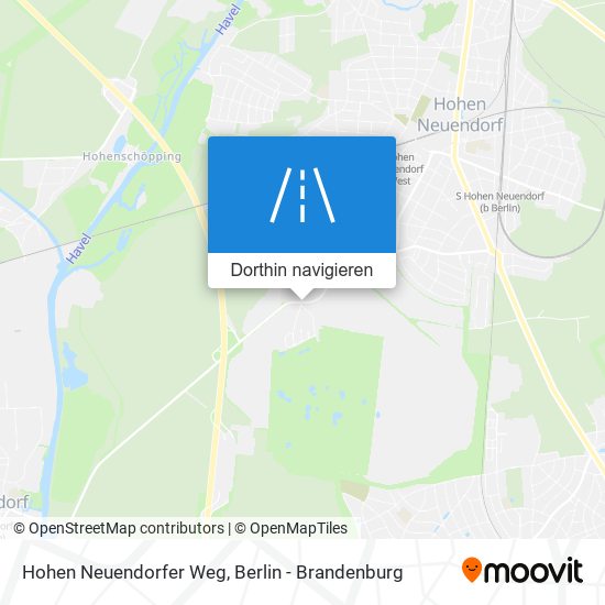 Hohen Neuendorfer Weg Karte