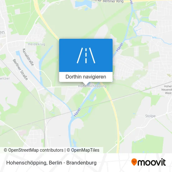 Hohenschöpping Karte