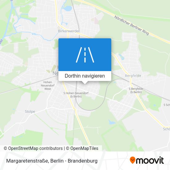 Margaretenstraße Karte
