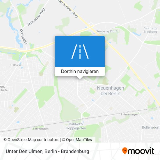 Unter Den Ulmen Karte