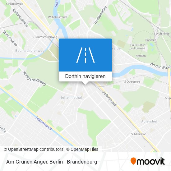 Am Grünen Anger Karte