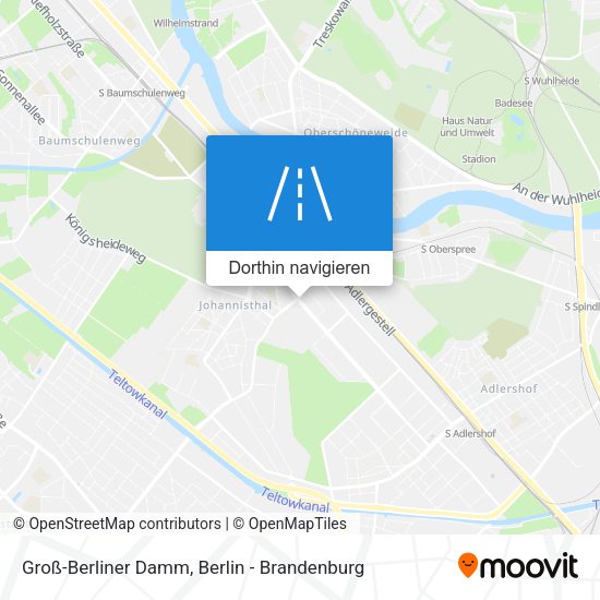 Groß-Berliner Damm Karte