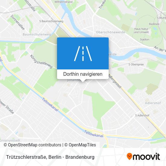 Trützschlerstraße Karte