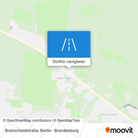 Breitscheidstraße Karte