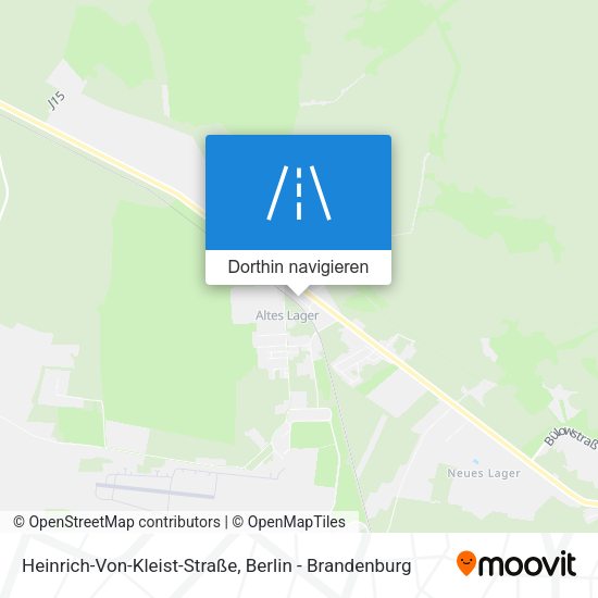 Heinrich-Von-Kleist-Straße Karte