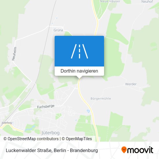 Luckenwalder Straße Karte