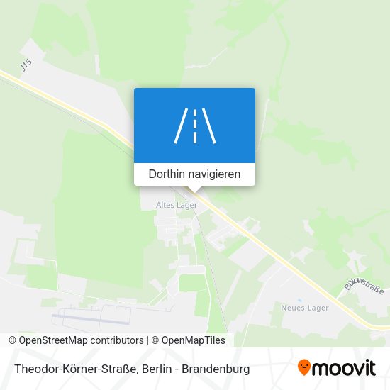 Theodor-Körner-Straße Karte